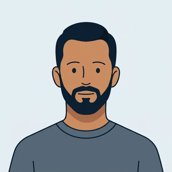Illustrated portrait of Daniel Reyes